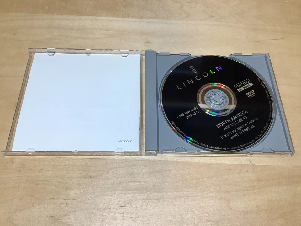 2003 2004 2005 2006 2007 Lincoln Town Car Signature Executive Navigation DVD Map - Image 3 of 4