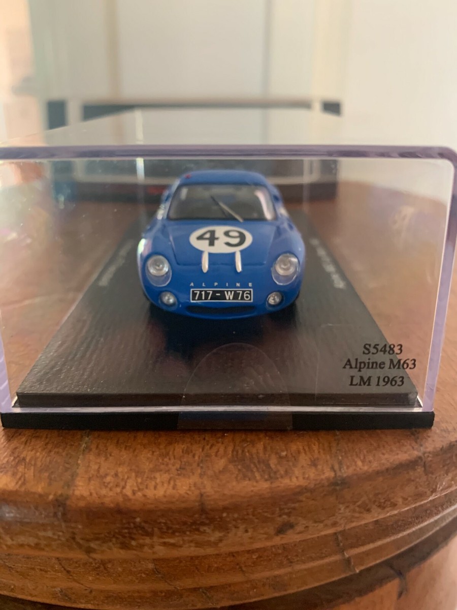 Alpine M63 49 24 Heures du Mans 1963 Spark S5483 - Miniatures Autos Motos