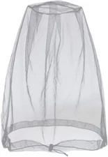 Bug Head Net Hat with Face Cover | Mosquito & Gnat Protection | Free Pouch, Grey