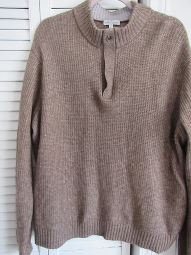 Peter Millar 1/4 Zip Cashmere Blend Pull-over Sweater Size XL - Picture 10 of 10