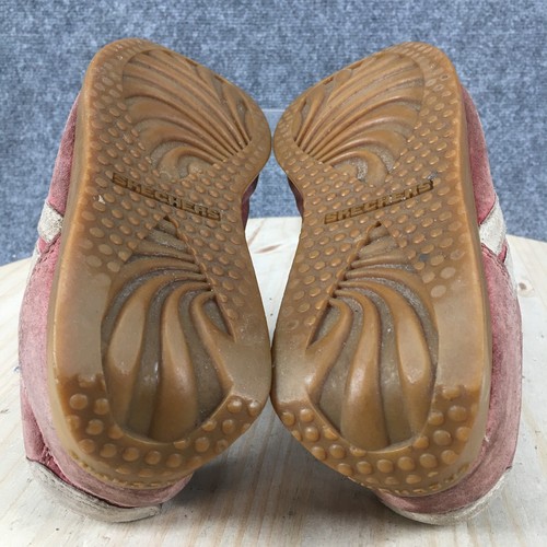 Skechers Shoes Womens 6.5 Scooters Retro Sneakers Pink Suede Lace Up Casual - Picture 7 of 11