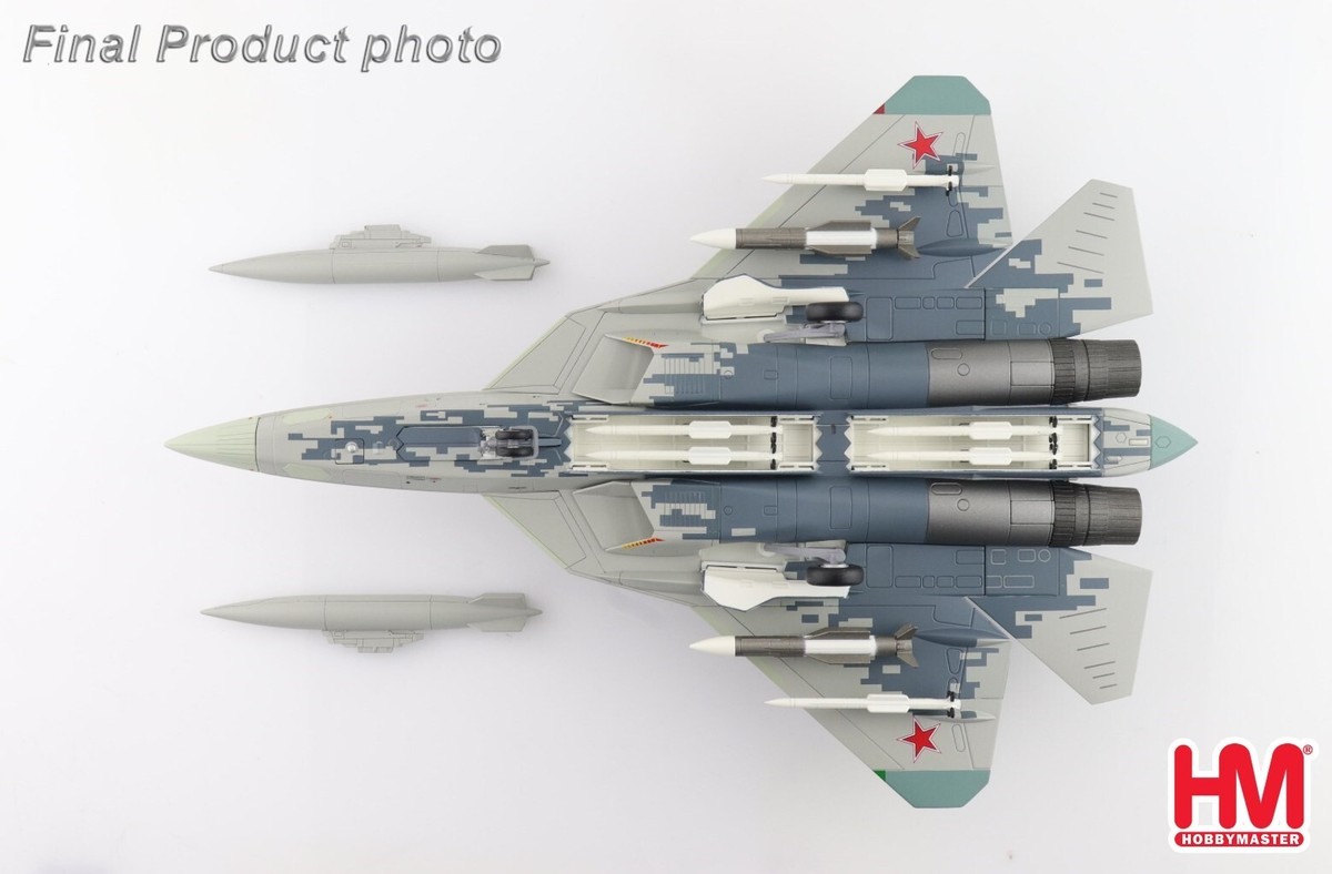 【未使用品】HOBBYMASTER SU-57 FELON HA6802 Su-57 Felon 1:72 Diecast Model - Hobby Master HM-HA6802