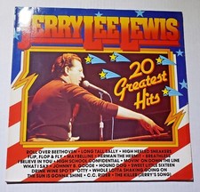 Jerry Lee Lewis: 20 Greatest Hits LP MINT COVER VERY NICE W/ GLOSS STILL PRESENT
