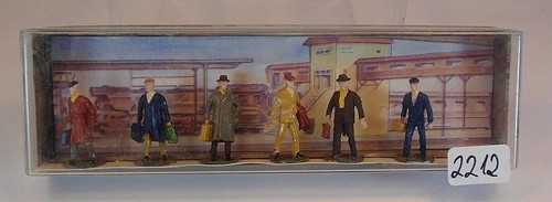 Merten Escala H0 1/87 Nº 812 Figuras Viajero Hombre EMBALAJE ORIGINAL #2212 | Zustand: Gebraucht