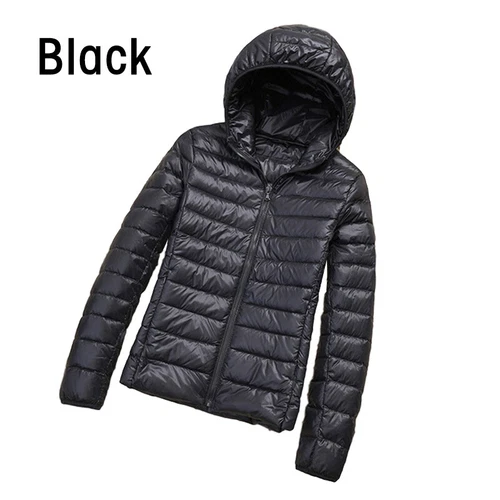 Women Winter Warm Hooded Down Jacket Coat Padded Quilted Autumn Windproof Parka - Picture 27 of 35