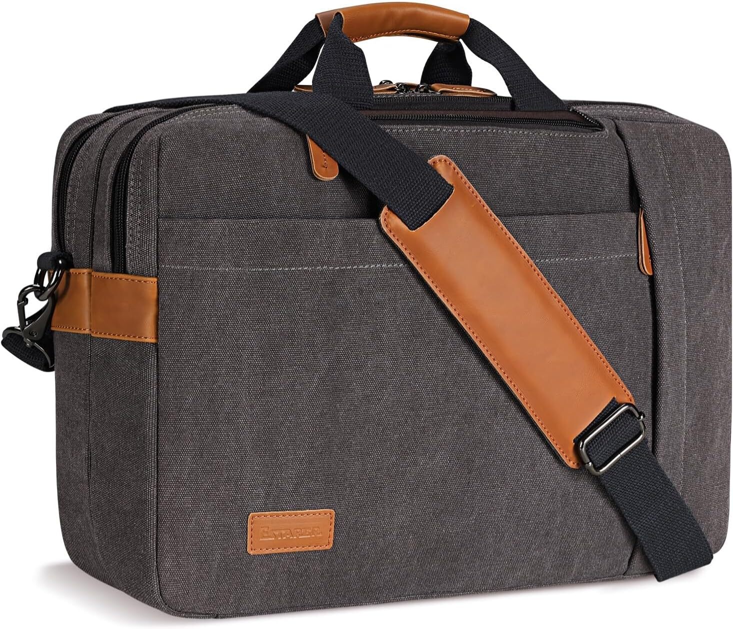 Computer Messenger Bag 17-17.3 Inch Water-resistant Canvas L