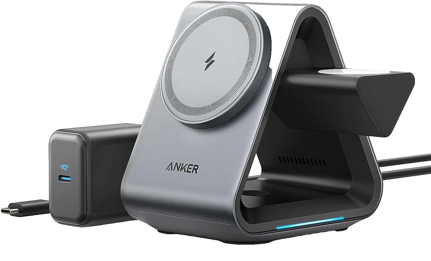 Celular Preto Anker Estações de carregamento