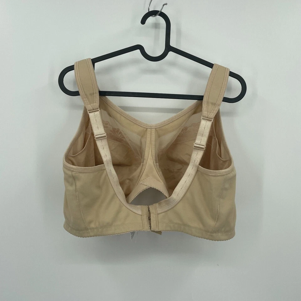 Sujetador de mastectomía copa suave bordado Anita Care Safina talla 44F bronceado estilo # 5349X Foto 4 de 4