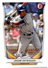 2014 Bowman Draft 1st #DP39 Jacob Gatewood - FREE SHIPPING!