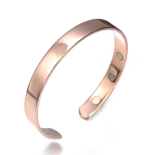 Magnetic Copper Bracelet Healing Therapy Arthritis Pain Relief Bangle Cuff New - Picture 6 of 10