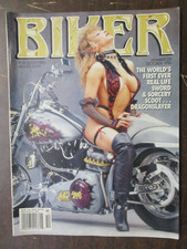 BIKER MAGAZINE 129 OCTOBER 1995 BY EASY RIDERS WITH CENTERFOLD MOTORCYCLES