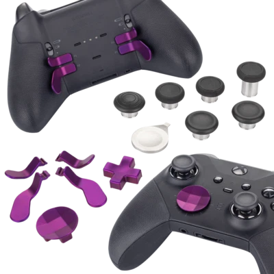 VENOM Xbox One Elite Series 2 Replacement Part Custom Accessory Kit - Purple - VS4824
