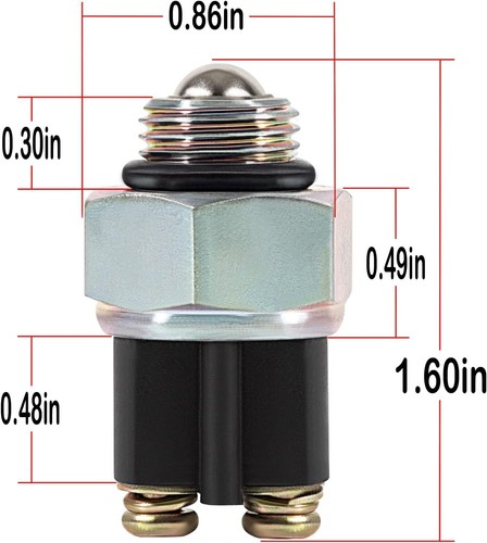 Marine Transmission Neutral Safety Switch Replaces for 1000-640-004 3312308029 - Picture 2 of 8