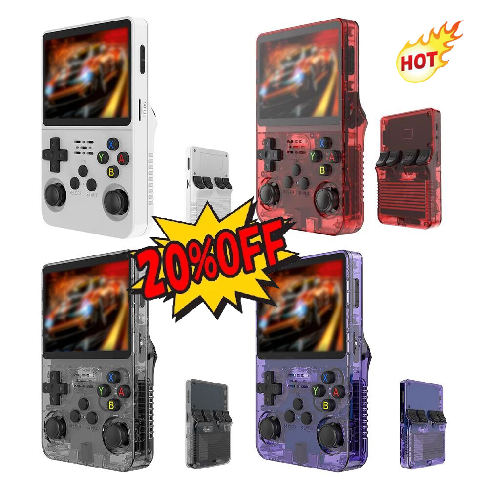 Console Portable Rétro Keyboy Avec 20000 Jeux Préinstallés - Écran 3.5" HD - Batterie 2600mAh