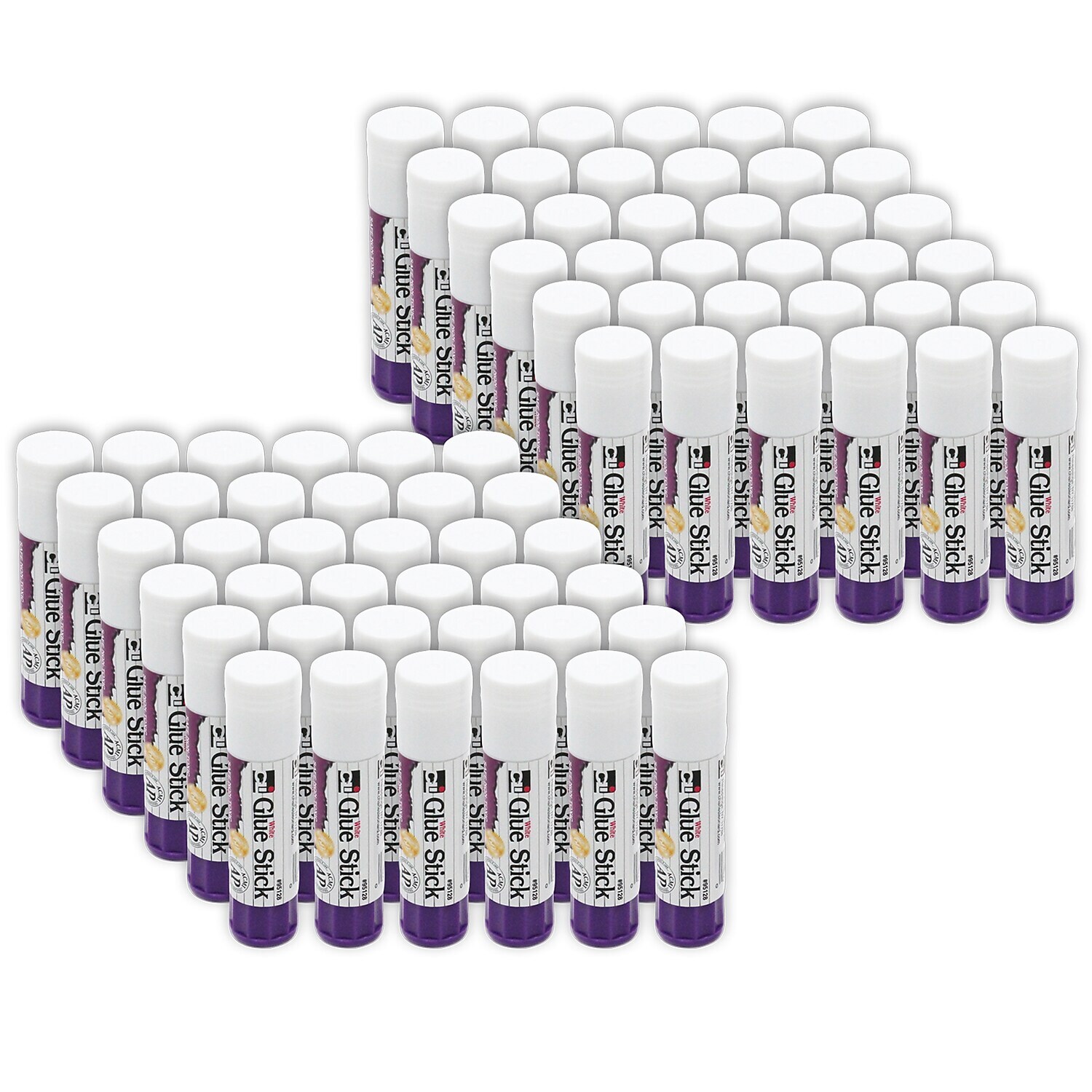 CLI Washable Glue Sticks 0.28 oz. White 72/Pack (CHL9512872) eBay
