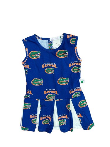 Sara Lynn Togs University of Florida Gators Cheerleader Dress Toddler Sz 2T NEW - 第 3/11 張圖片