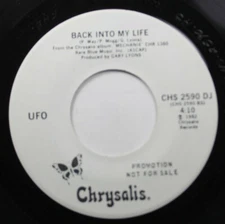 Rock Promo Nm! 45 Ufo - Back Into My Life / Back Into My Life On Crysalis Record