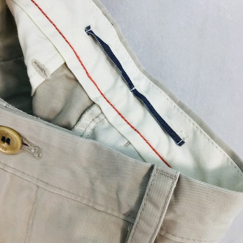 Banana Republic NUOVO pantaloncino uomo taglia 38 morbido twill 10" cucitura interna kaki marrone - Foto 11 di 14