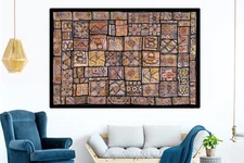Wall Décor Tapestry Vintage Embroidered Ethnic  Fine Zari Hand work Wall Hanging