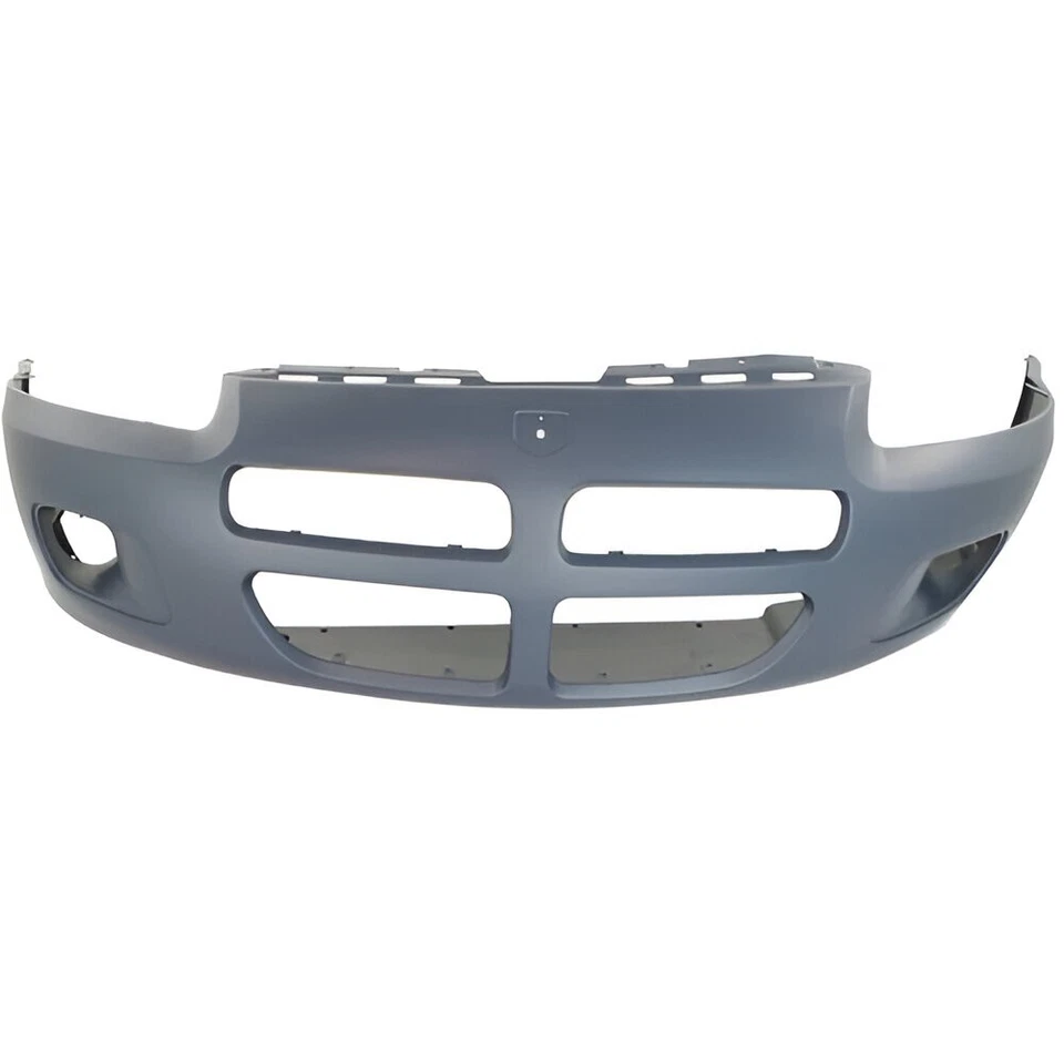 Front Bumper Cover Primed Plastic For 2001-2003 Dodge Stratus Foto 3 de 4