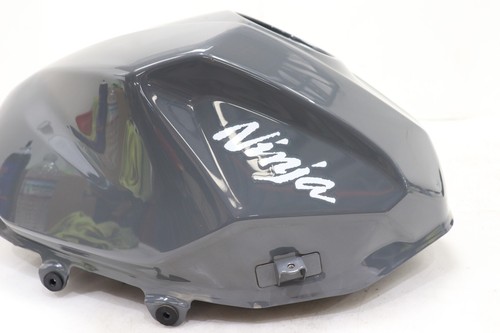 18-19 KAWASAKI NINJA 400 OEM GRAY GAS TANK FUEL CELL PETROL RESERVOIR *1K MILES* - Picture 6 of 24