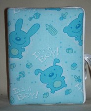 It's A Boy Photo Album Handcrafted Handmade 5 1/2"X7" Holds 100 4"X6" NEW Blue