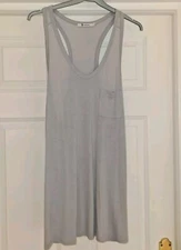 Alexander Wang Vest Top Womens Ladies  Light Grey size Medium