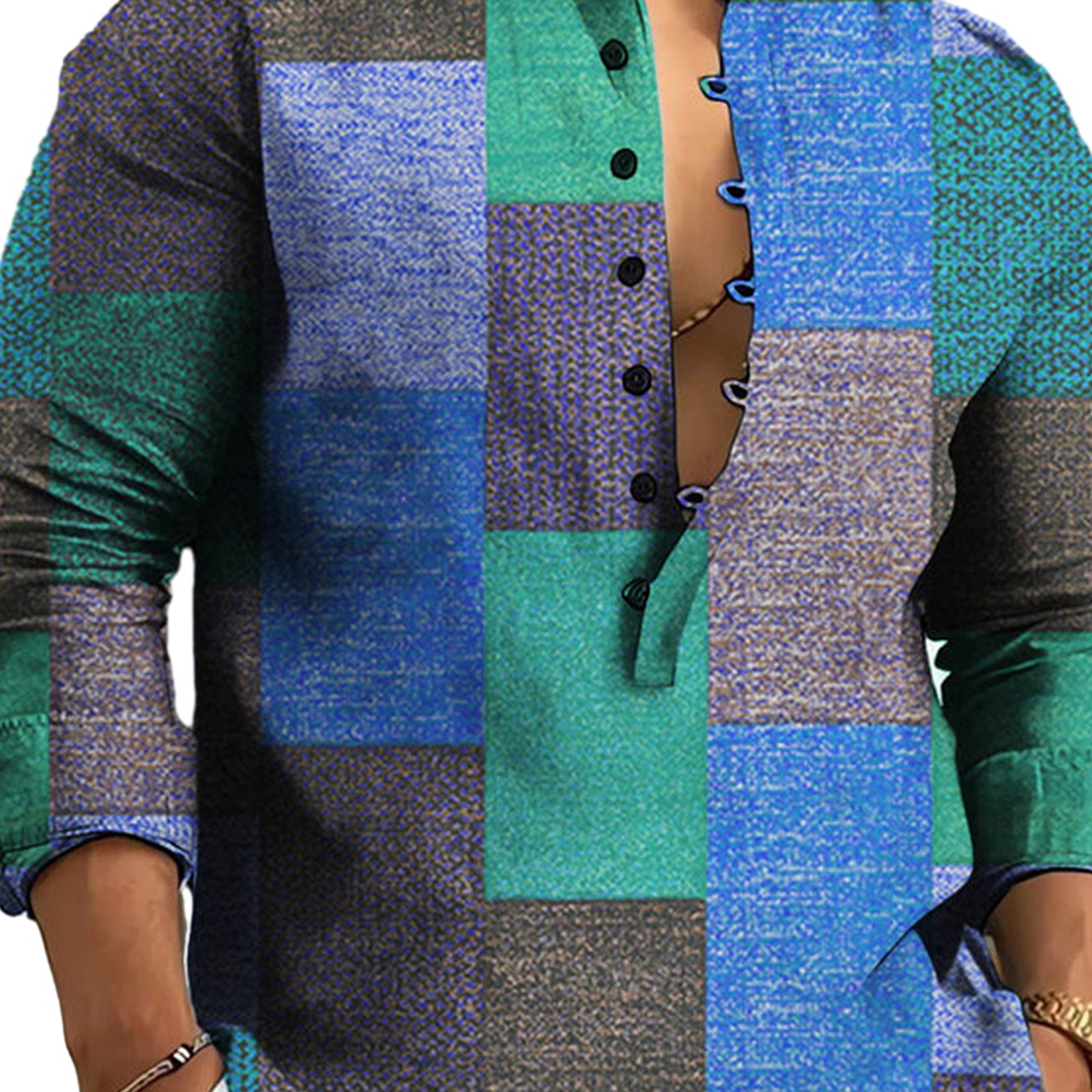 Men Buttonup Shirt Stylish Versatile Men's Buttondown Shirts Classic