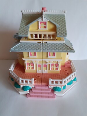 Polly Pocket 1995 Vintage Clubhouse Pop Up Party House Bluebird Playset