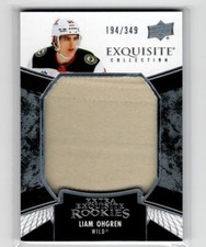 2024-25 Upper Deck Black Diamond Exquisite Collection Extra Rookie Jersey Liam