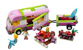 LEGO Friends 3184 COMPLETE SET Adventure Camper Olivia Nicole MINIFIG BOX MANUAL