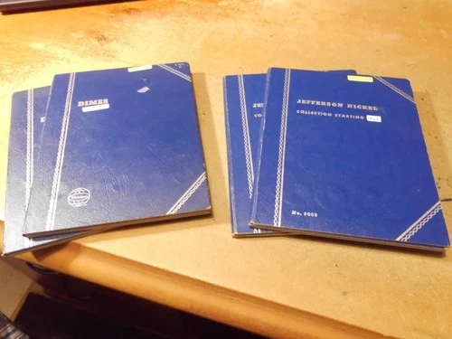 HERE ARE THE 2 SETS OF COINS YOU WANTED (DIMES & NICKELS) (ALL UNC. COINS)