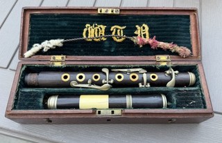 antique piccolo for restoration boxed