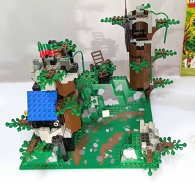LEGO System Castle Dark Forest Fortress 6079 In 1996 Used Retired Comp W/Manual