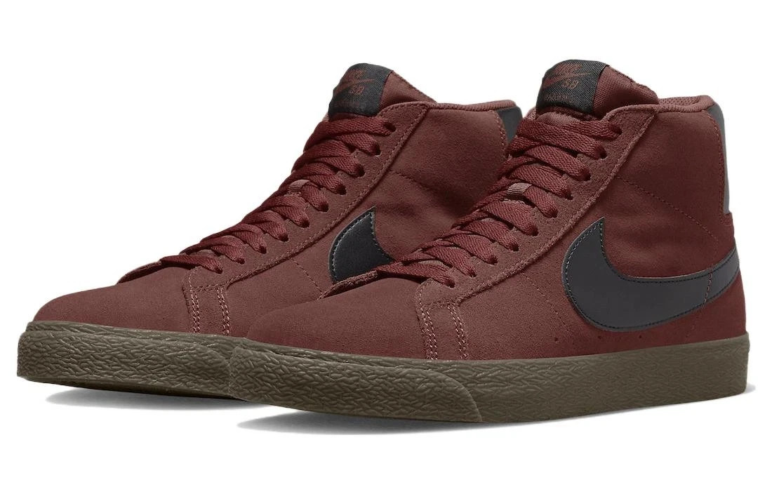 Nike Sb Blazer Mid Oxen Brown Shoes 864349-204 | eBay