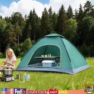 Tente de camping 2-Person Easy Pop Up Tent Instant Cabin Tente Installation rapide Étanche