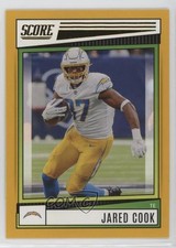 2022 Score Gold Jared Cook #135 03qt