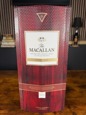 The Macallan Rare Cask 2021 Release Limited Edition Empty Bottle with Box