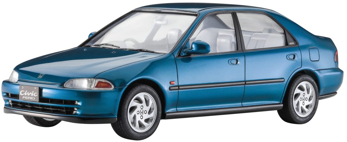 Hasegawa 1/24 Honda Civic Ferio VTI Blue Plastic Model 20621 | eBay