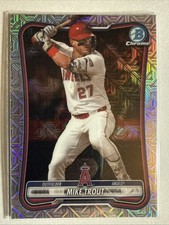 2026 Bowman Baseball #100 Mike Trout Los Angeles Angels Mojo Refractor