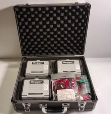 Megger test kit, MIT320 insulation tester, RCDT320, LTW325 tester with probes