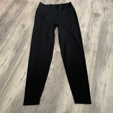 PINK Victoria  s Secret Ultimate Leggings Womens Sz Medium Black Stretch 170/72A