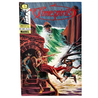Timespirits #3 Epic Comics Marvel February 1985 Vintage Comic Book