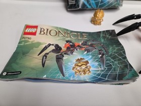 Lego 70790 Bionicle Lord of Skull Spiders Complete Set W/manual And Box