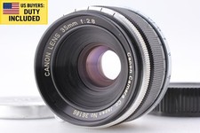  TOP MINT Canon 35mm F2.8 Wide Angle L39 LTM for Leica L Screw Mount Lens JAPAN