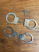 Vintage American Handcuff Co. Handcuffs with ...