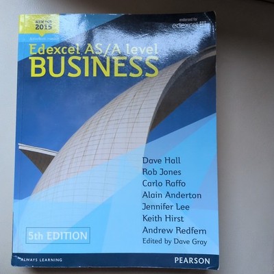 Edexcel AS/A level Business 5th edition Student Book and Acti... - 9781447983545