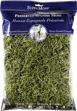 26968 Spanish Moss Preserved, Chartreuse, 8oz 200 cubic inch 