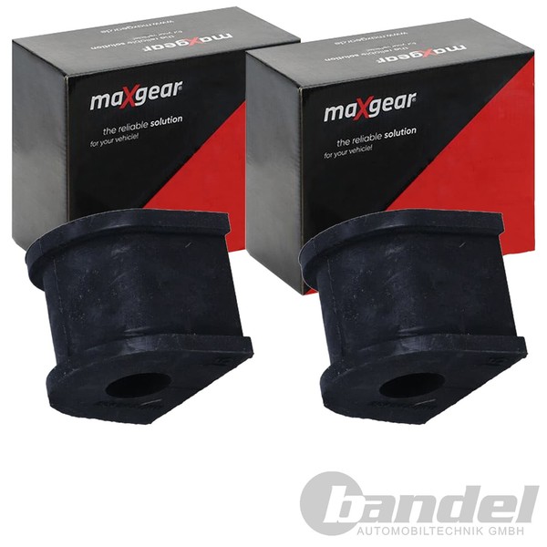 2X Maxgear 15Mm Stabilager Hinten Beidseitig Passend FÜR Links+Rechts-image