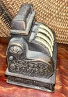 Vintage National Play Me Contado Cash Register Pencil Sharpener Made In Spain — photo 5